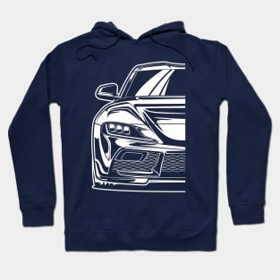 Toyota GR Supra (White Print) Hoodie